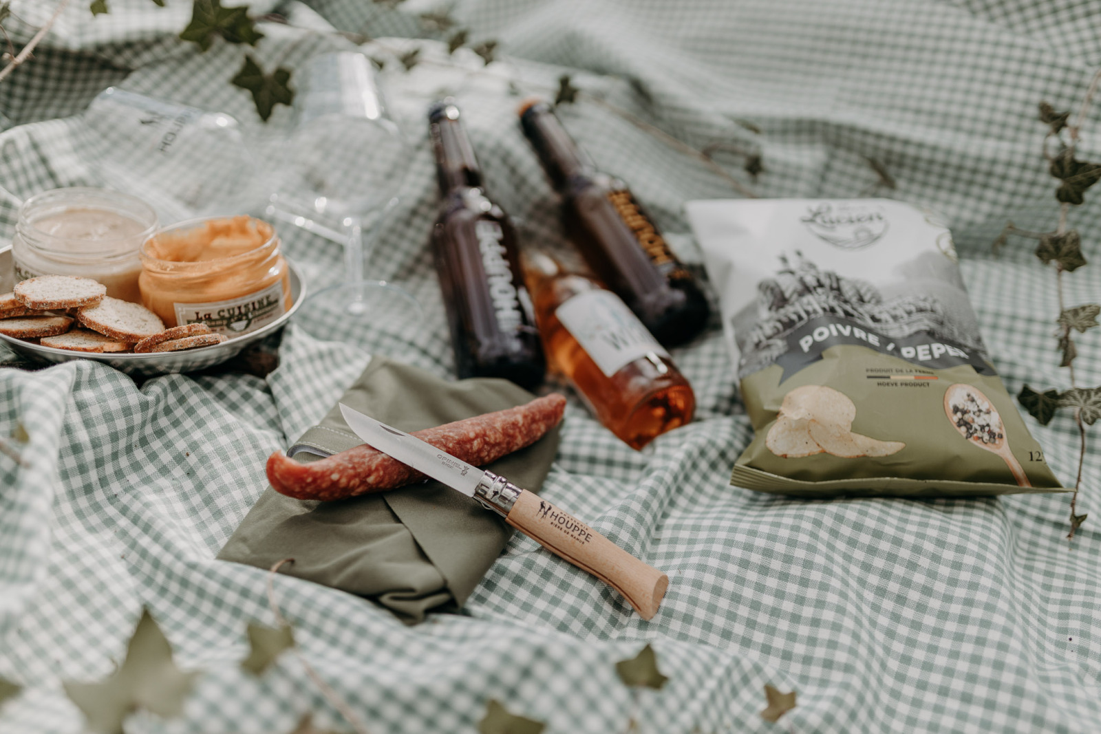 Terroir products during a gourmet walk