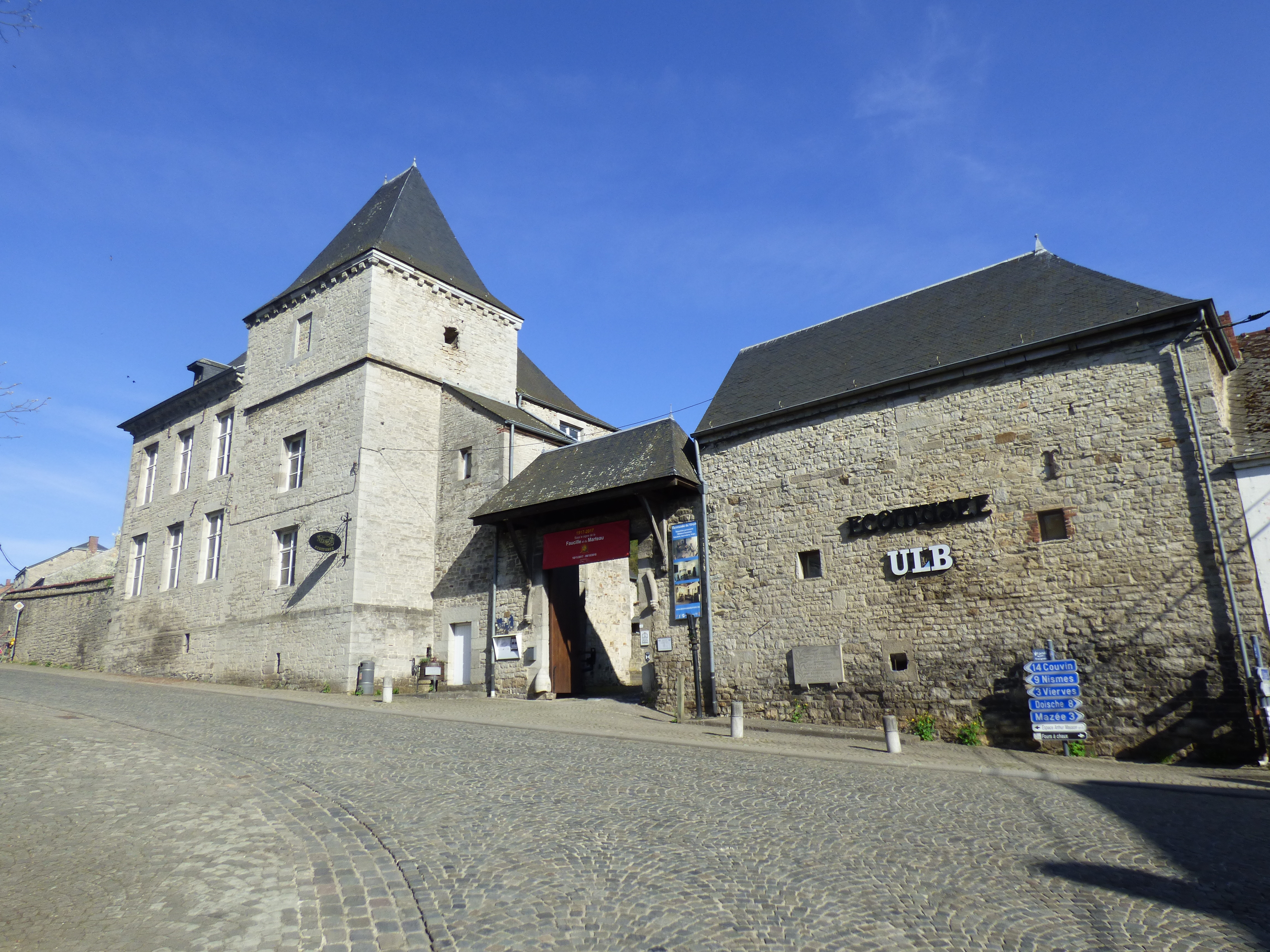 Façade de l'écomusée du Viroin