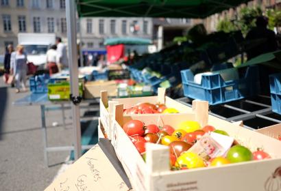 Marché - fruit - légume - Enghien 